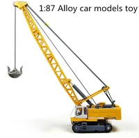 hot sale 1 87 glide alloy construction vehicles toy modelcable excavator truck modelfree shipping baby educational toys