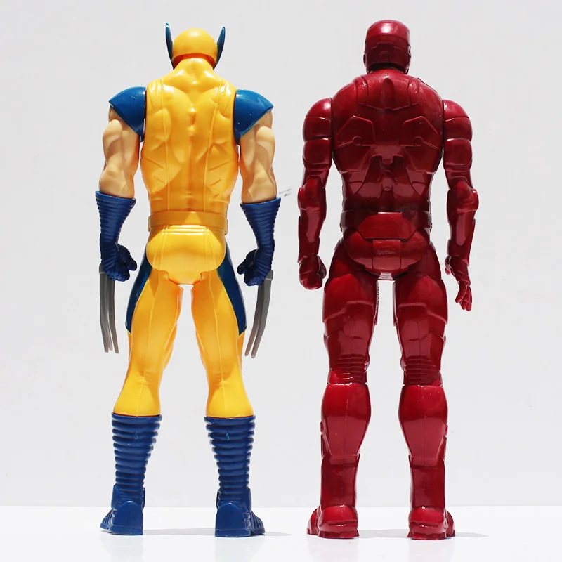 2 Pz/lotto супер герой X men Железный человек фигурка игрушка колледж ПВХ Bambole Giocattoli 12