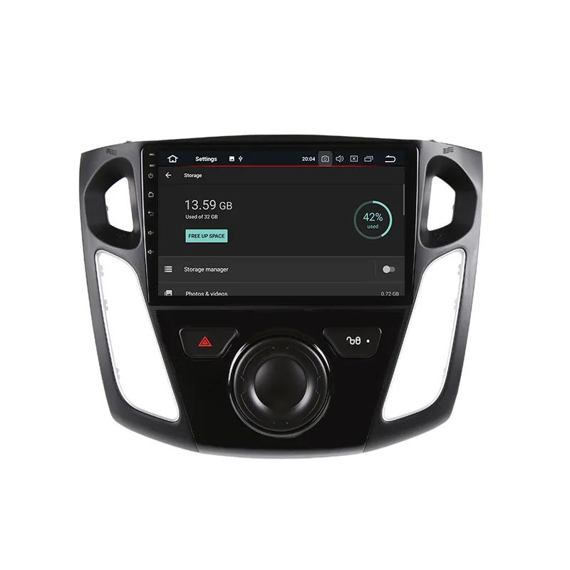 Aoluoya IPS 4G RAM 32G ROM Восьмиядерный Android 8 0 автомобильный DVD GPS плеер для Ford Focus 2012 2013 2014 2015
