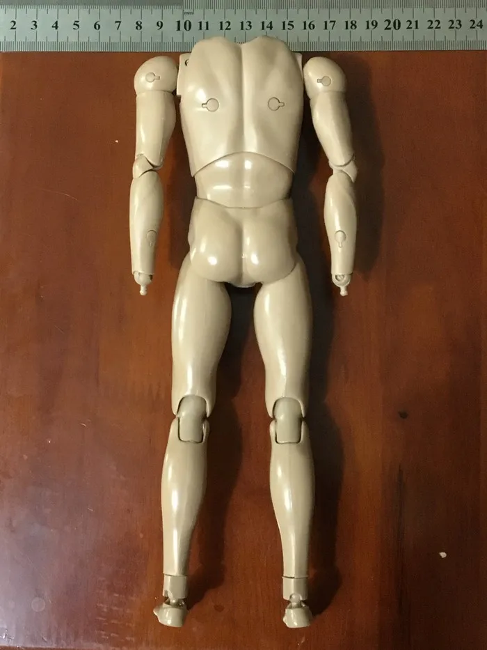 

1:6 Scale Nude Male Body Figure Narrow Shoulder Muscle Man Soldier Model Accessory for 12" Action Figure Doll Toys SH05 CALTEK