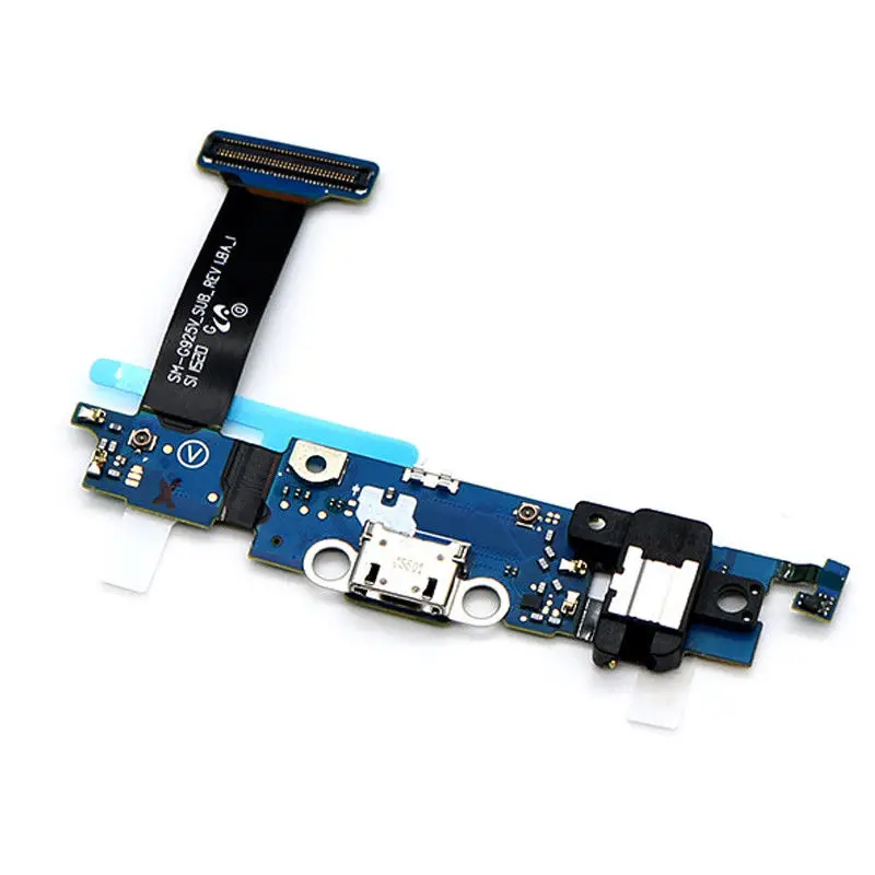 USB зарядное устройство зарядный порт разъем гибкий кабель для samsung Galaxy S6 Edge G925F G9250
