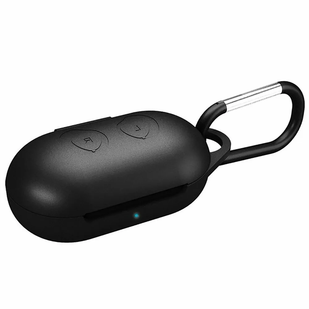 Силиконовый противоударный чехол для samsung Galaxy Buds, защитный чехол, портативный чехол для наушников, чехол для samsung Buds, кожаный чехол