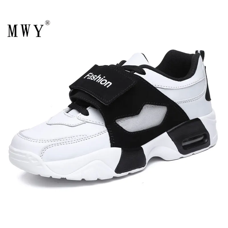 MWY zapatos planos mujer Flat Shoes Women Zapatillas Mujer Deportiva Air Cushion Lady Casual Shoes Woman Platform Sneakers