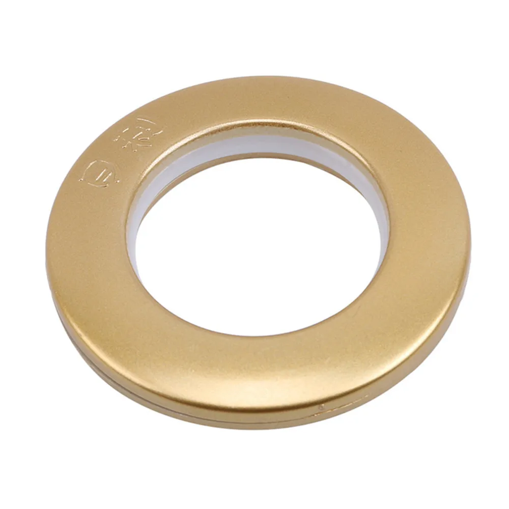 Golden Ellenmar 50 шт. украшения для дома Аксессуары для штор пластиковые кольца люверсы для штор Аксессуары для штор для дома - Цвет: Golden