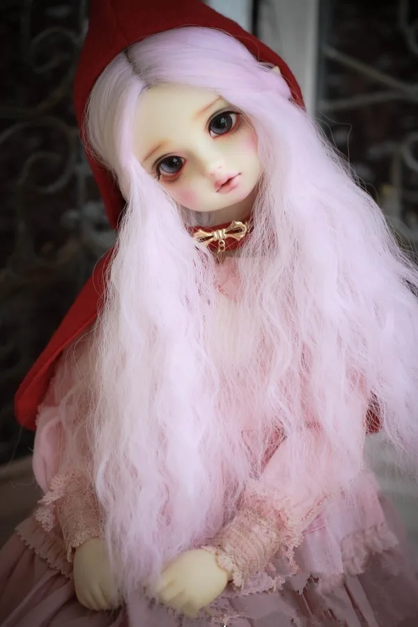 Парики Меняющие цвет для кукол искусственные куклы 1/3 1/4 1/6 1/8 BJD/DD/MSD/YOSD аксессуары