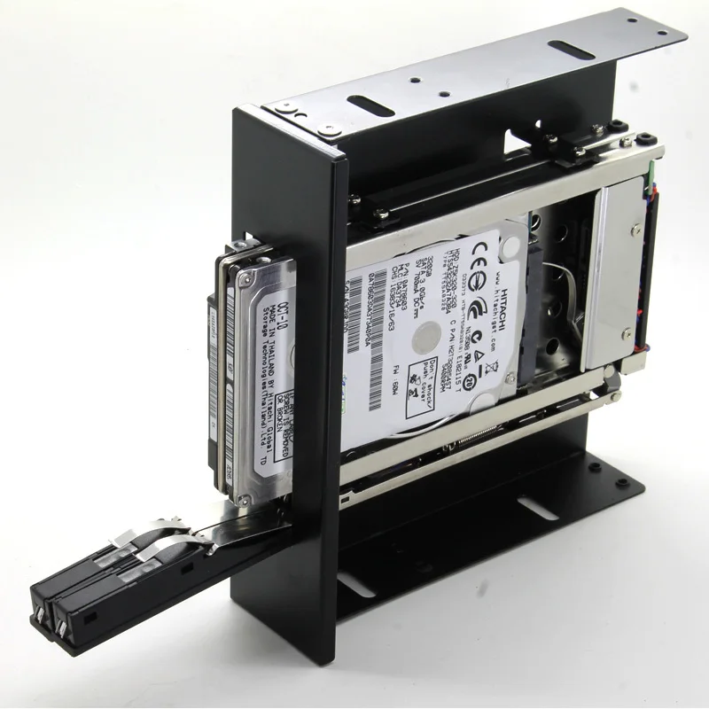 В наличии SATA HDD Mobile Rack внутренний 2 Bay 5 &quotHDD корпус для CD/DVD ROM расположение
