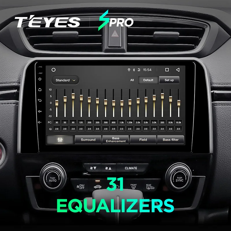 TEYES SPRO Штатная магнитола для Хонда ЦРВ ЦР-В 5 Honda CRV CR-V 5 RT RW Android 8.1, до 8-ЯДЕР, до 4+ 64ГБ 32EQ+ DSP 2DIN автомагнитола 2 DIN DVD GPS мультимедиа автомобиля головное устройство
