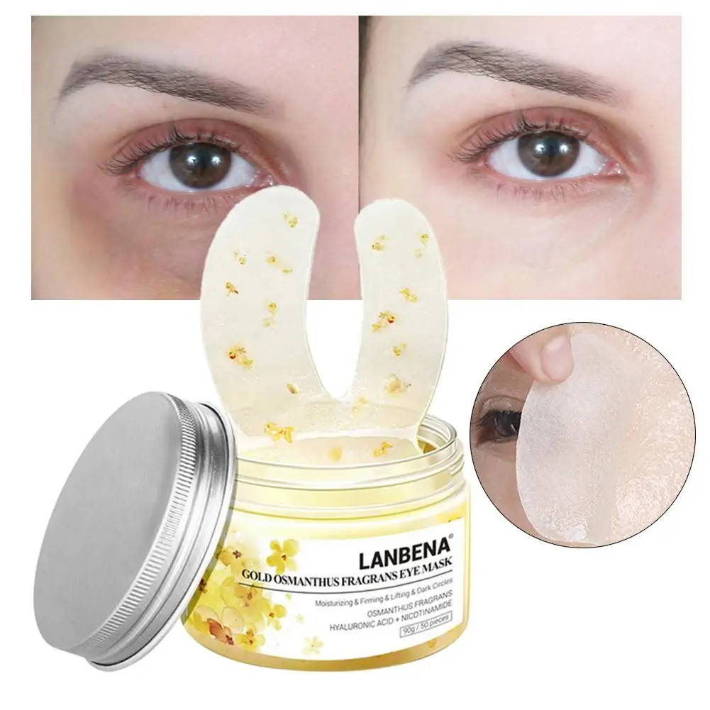 LANBENA Retinol маска для глаз пластырь уменьшает темные круги нестареющий анти