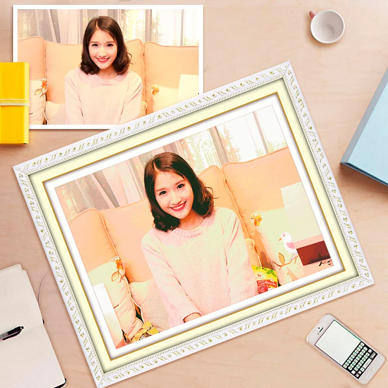 Photo Custom diamond painting cross stitch Full Square Picture of DIY Mosaic Diamond Private custom Diamond Painting Embroidery