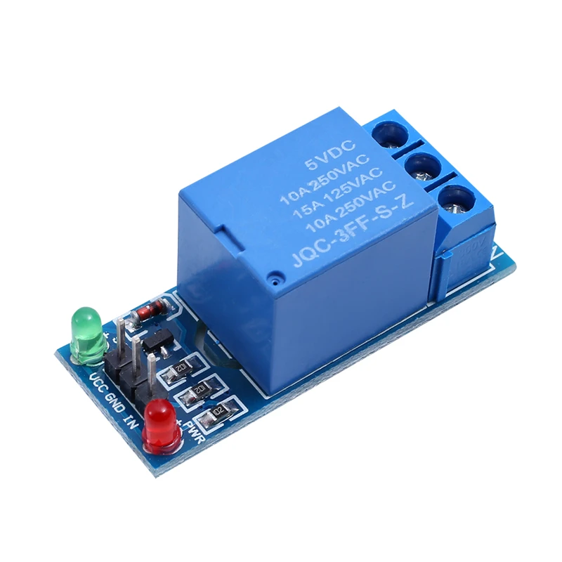 100% New1 способ релейный модуль 5V 12V реле низкого уровня для расширения платы PIC AVR DSP