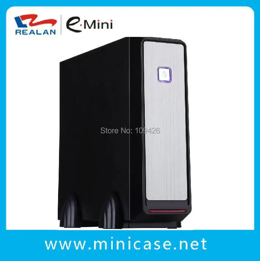 Realan 3019 Mini ITX стоечный сервер с 120 Вт Питание Модуль и 12 В 5A адаптер secc Сталь