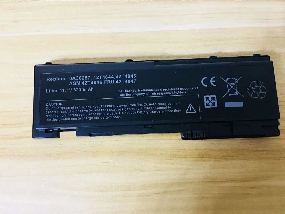 Аккумулятор для ноутбука LENOVO Thinkpad T420s T430s T430si серия 42T4844 42T4845 42T4846 42T4847 11 1 В 5200
