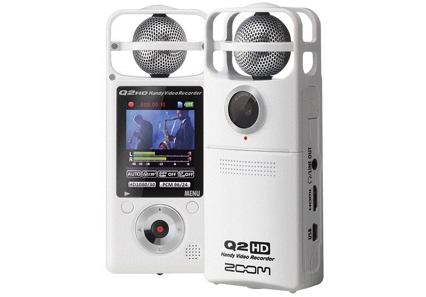 ZOOM Q2HD удобный видеорегистратор HD видео рекордер для записи в реальном времени