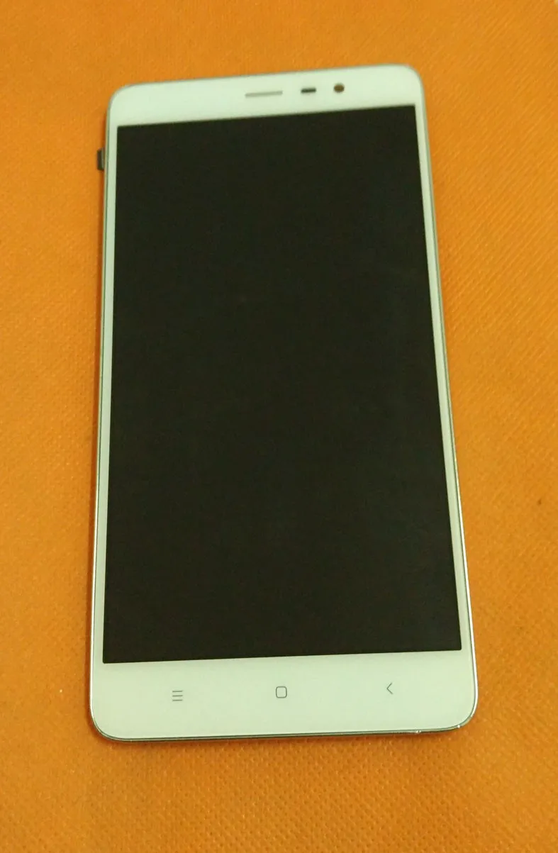 Б/у ЖК-дисплей+ сенсорный экран+ рамка для Xiaomi Redmi note 3 note3 MTK Helio X10 Восьмиядерный FHD 5,5 ''