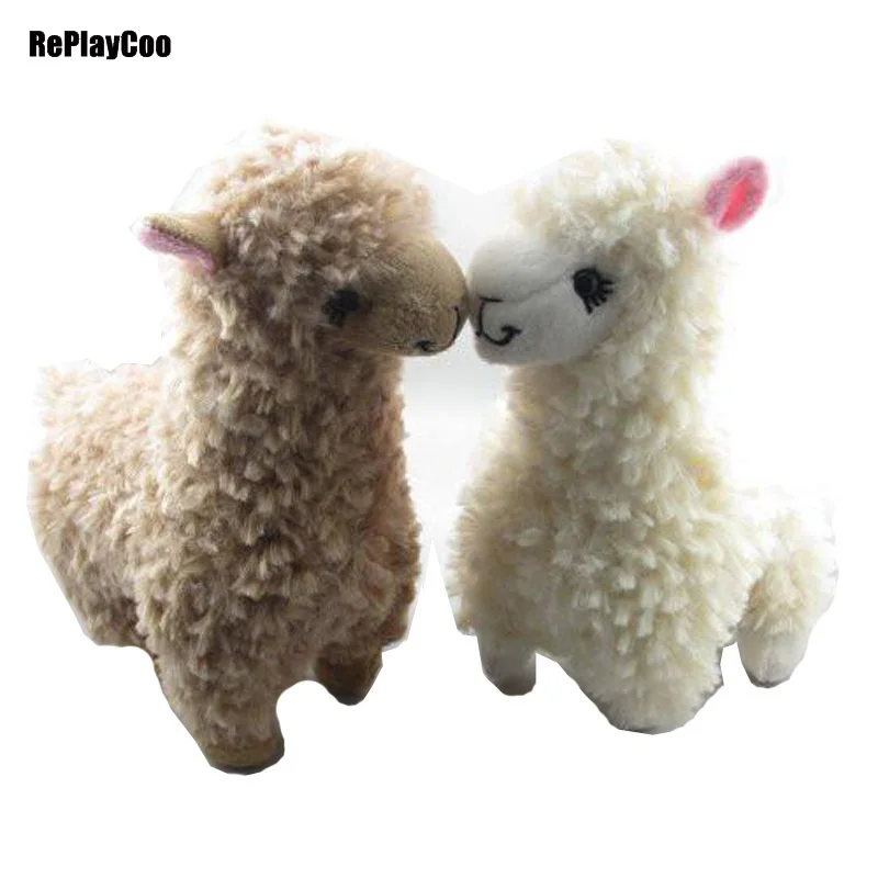 2 шт./лот Kawaii альпака плюшевые игрушки Alpacasso настоящая жизнь животные мягкие