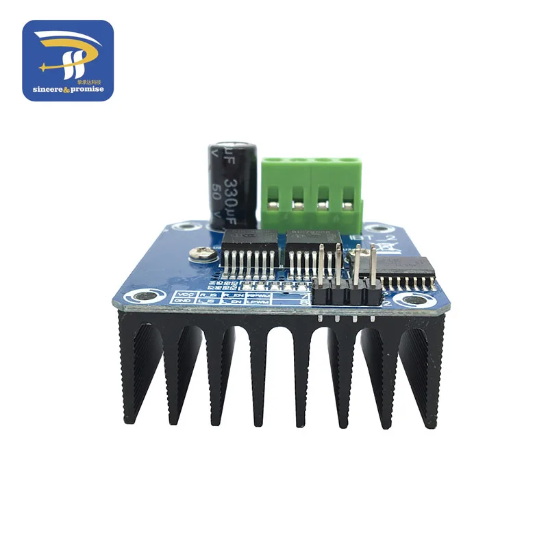 Модуль шагового двигателя BTS7960 BTS7960B DC 43A h мост ШИМ модуль DIY умный автомобиль