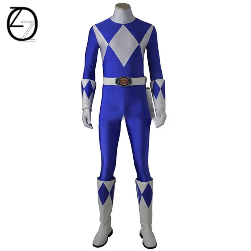 Взрослых Для мужчин костюм для Дэн трикзера Ranger Bodysuit Zyuranger Косплэй Комбинезоны