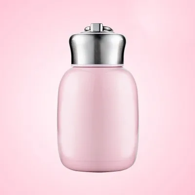 DHP 200ML 300 мл детский портативный термос, детская бутылка для воды из нержавеющей стали, вакуумная колба для кофе, Милая Мини чашка для чая, еда для путешествий, Детская кружка, термос - Цвет: DHP 200ML
