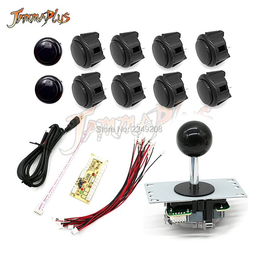 Аркадная игра с нулевой задержкой набор запчастей для ПК и Raspberry Pi 1/2/3 5-контактным