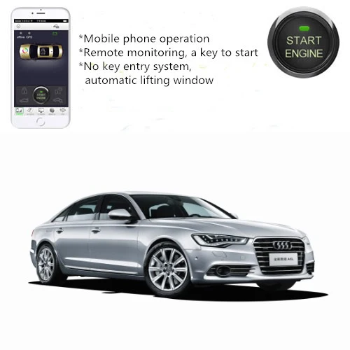 Система автомобильной сигнализации PLUSOBD с дистанционным запуском двигателя