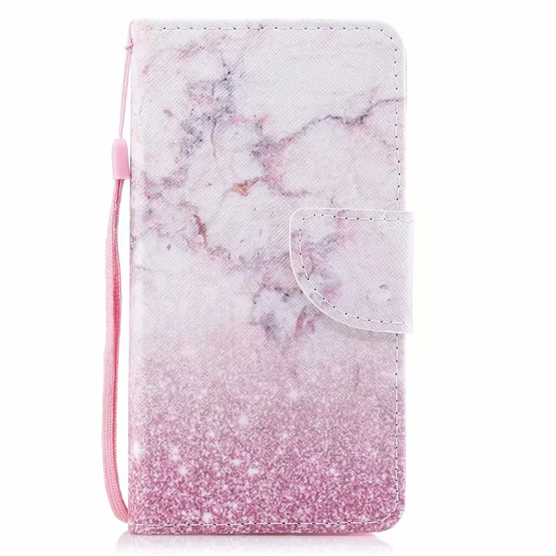 Style 9 COOLY кожаный бумажник флип чехол для iPod touch 5 6 Чехол для iphone 5S 5 SE 6 6S 7 8 Plus X XR XS Max кошачий лист мрамор чехол для телефона - Цвет: Style 9