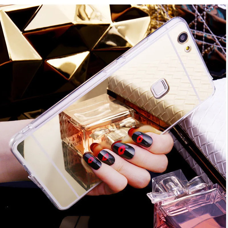 Slim Plating Mirror Case For Xiaomi Mi 5X Cases A1 Amor Cover Redmi 4A Silicon 3S 4X Coque | Мобильные телефоны и