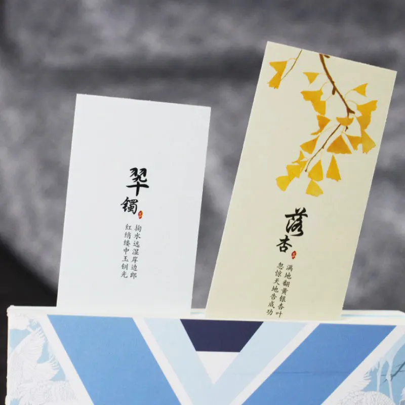 30 шт./кор. винтажная декорация бумага лотоса закладки держатель для книг карты