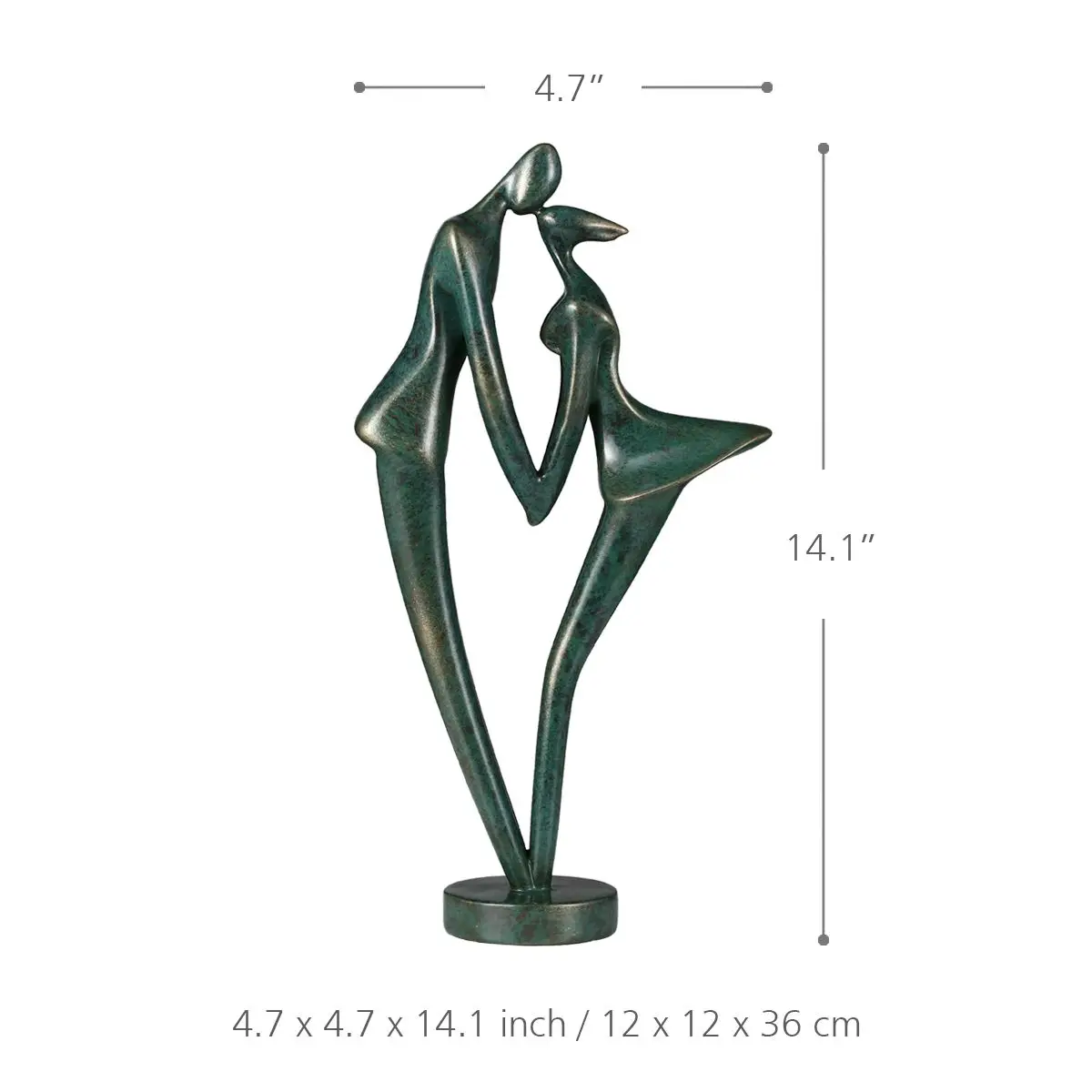 

Tooarts Tomfeel New Couple 1 Figurine Resin Figurine Home Decoration Original Design Love Handicraft Gift For Home Office