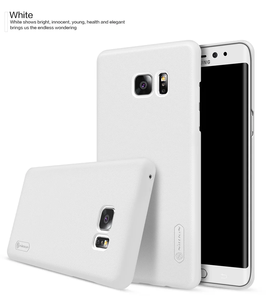 Для samsung Galaxy Note FE(Fan Edition) чехол Nillkin Супер Матовый Щит Жесткий PC задняя крышка чехол для телефона для samsung Note FE