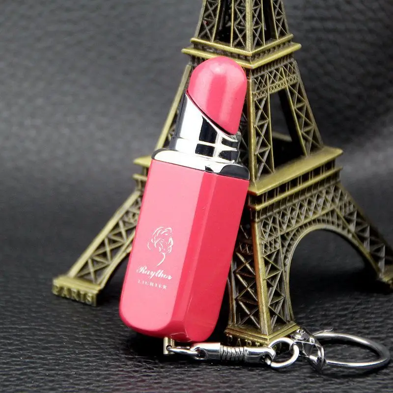 Помада кулон оригинальность пламени ветрозащитная Зажигалка