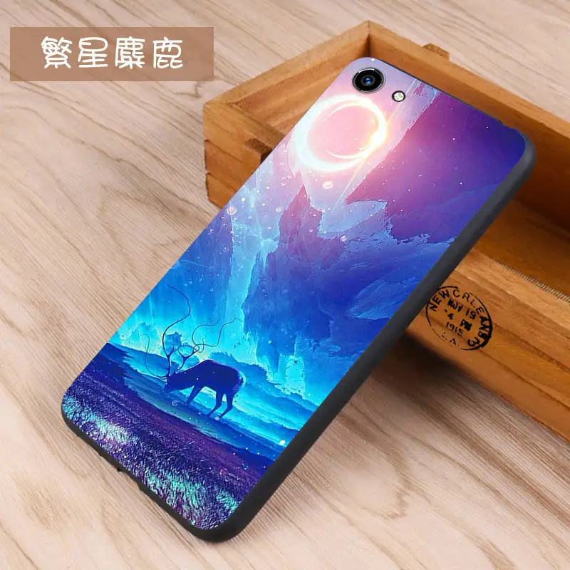 Vivo Y81 чехол 6 22 дюймов мультяшный Мягкий ТПУ задняя крышка для телефона VIVO Y 81 VIVOY81