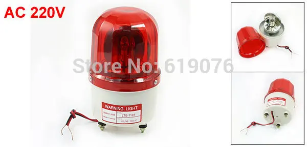 

Industrial AC 220V Red Flash Signal Tower Lamp Stack Light Lamp