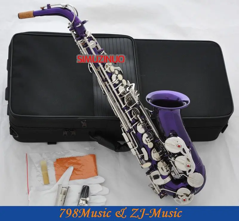 

Новинка фиолетовая фотография оформления Sax saxofon F #