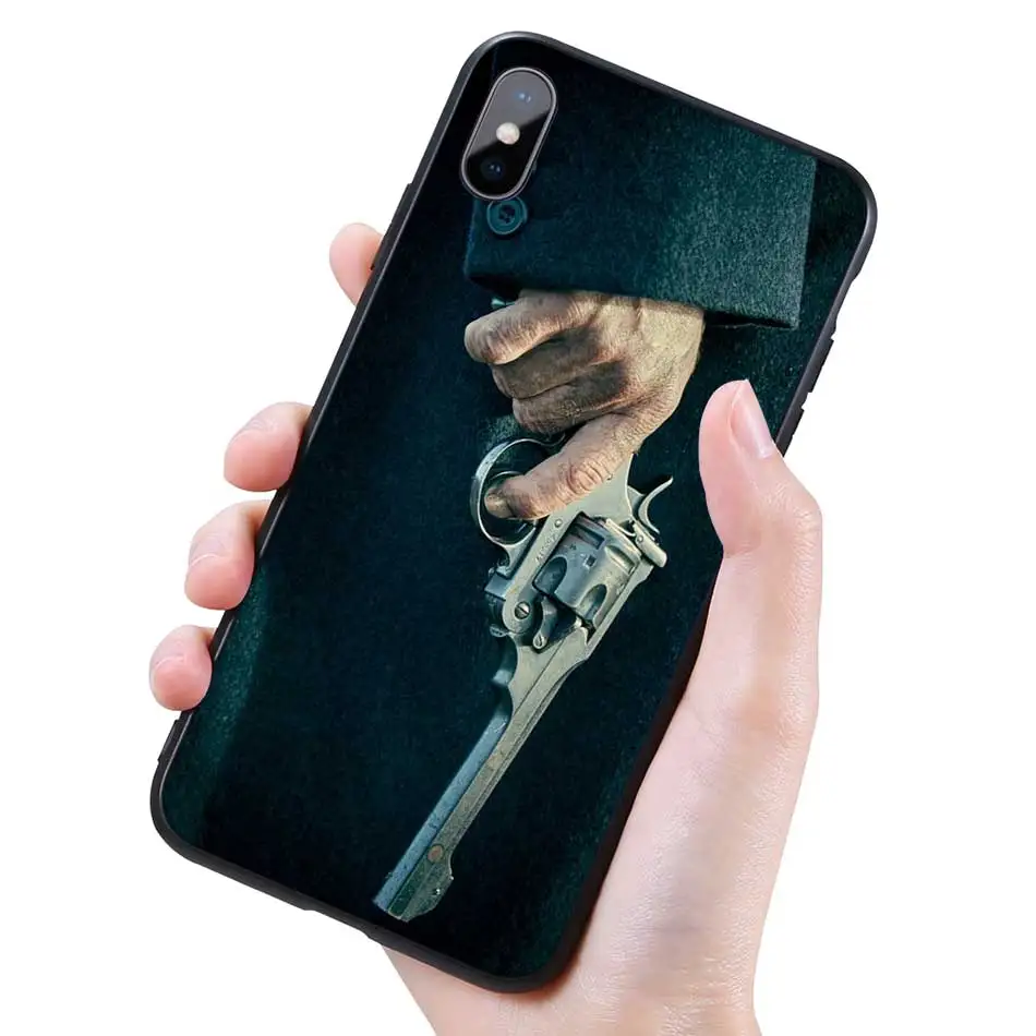 Силиконовый черный чехол для iPhone 11 Pro XR X XS MAX 7 8 6 6S Plus 5 5S SE 5C 7Plus 8 Plus, чехол для мобильного телефона