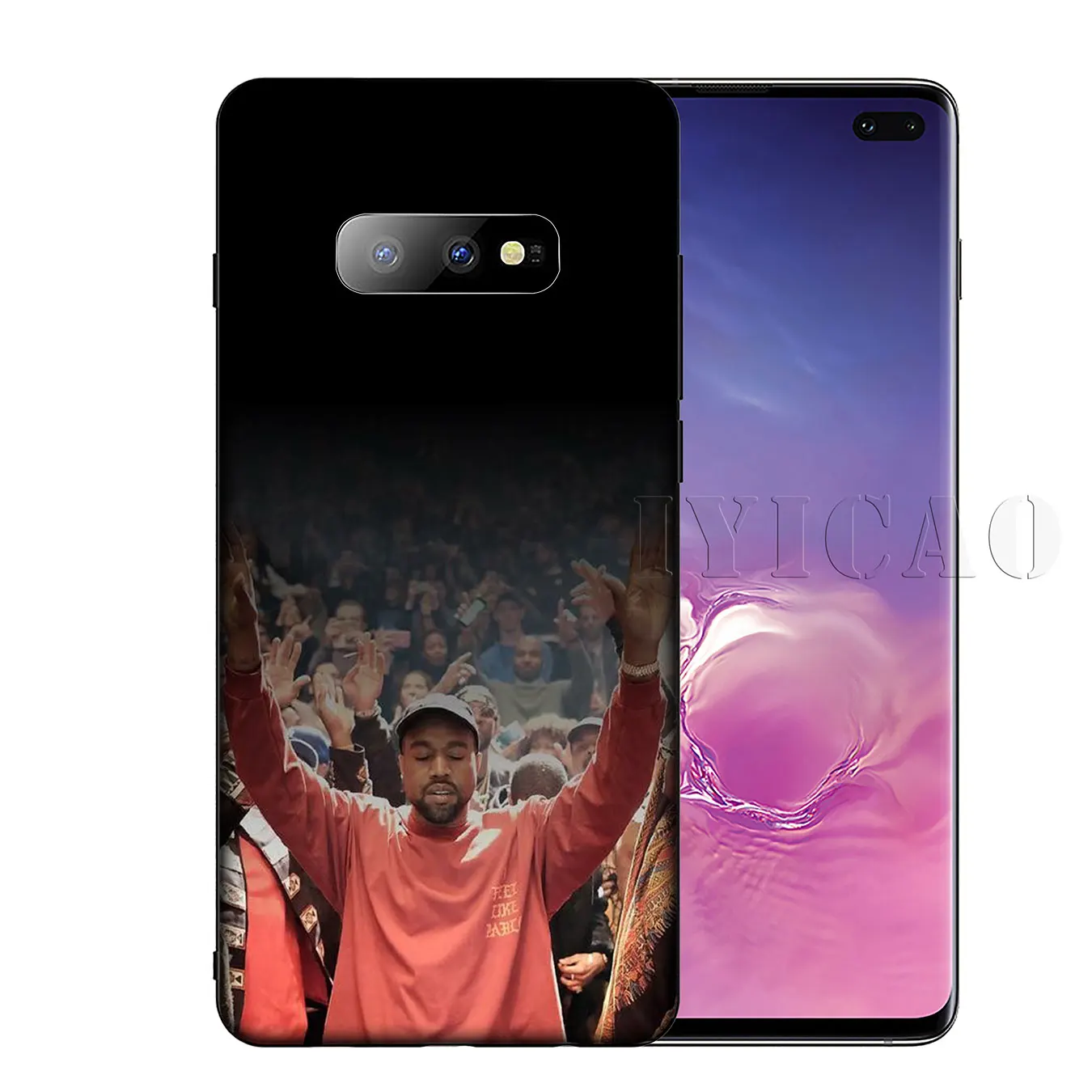 Мягкий силиконовый чехол для телефона IYICAO Kanye West Yeezus Samsung Galaxy S20 Ultra S10 Lite S9 S8 Plus S6 S7