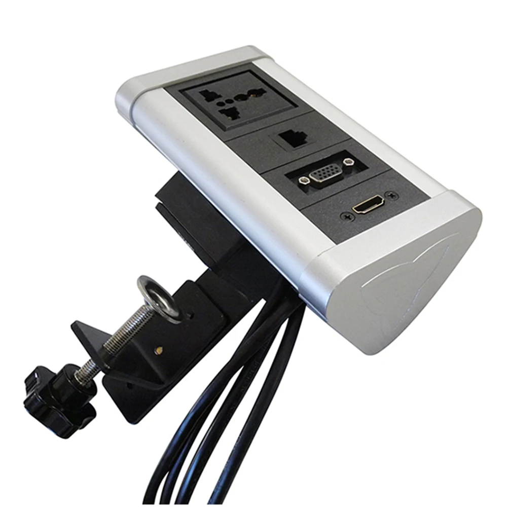 Electrack на стол диапазон обеспечивает мощность передачи данных и быстрая USB зарядка