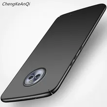 Роскошный простой защитный противоударный чехол для телефона Motorola Moto X4, ультра тонкий жесткий чехол из поликарбоната для Moto X4 5,", Чехол