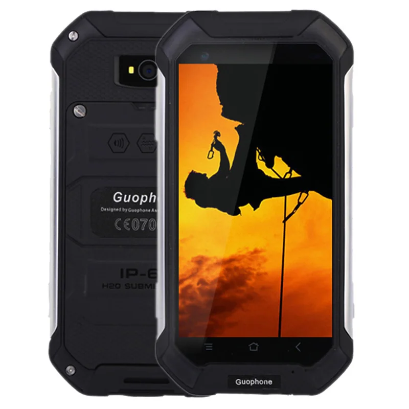 GuoPhone V19 смартфон на Android MTK6580 четыре ядра экран 4 5 дюйма 1 ГБ ОЗУ 8 Гб ПЗУ IP68 прочный