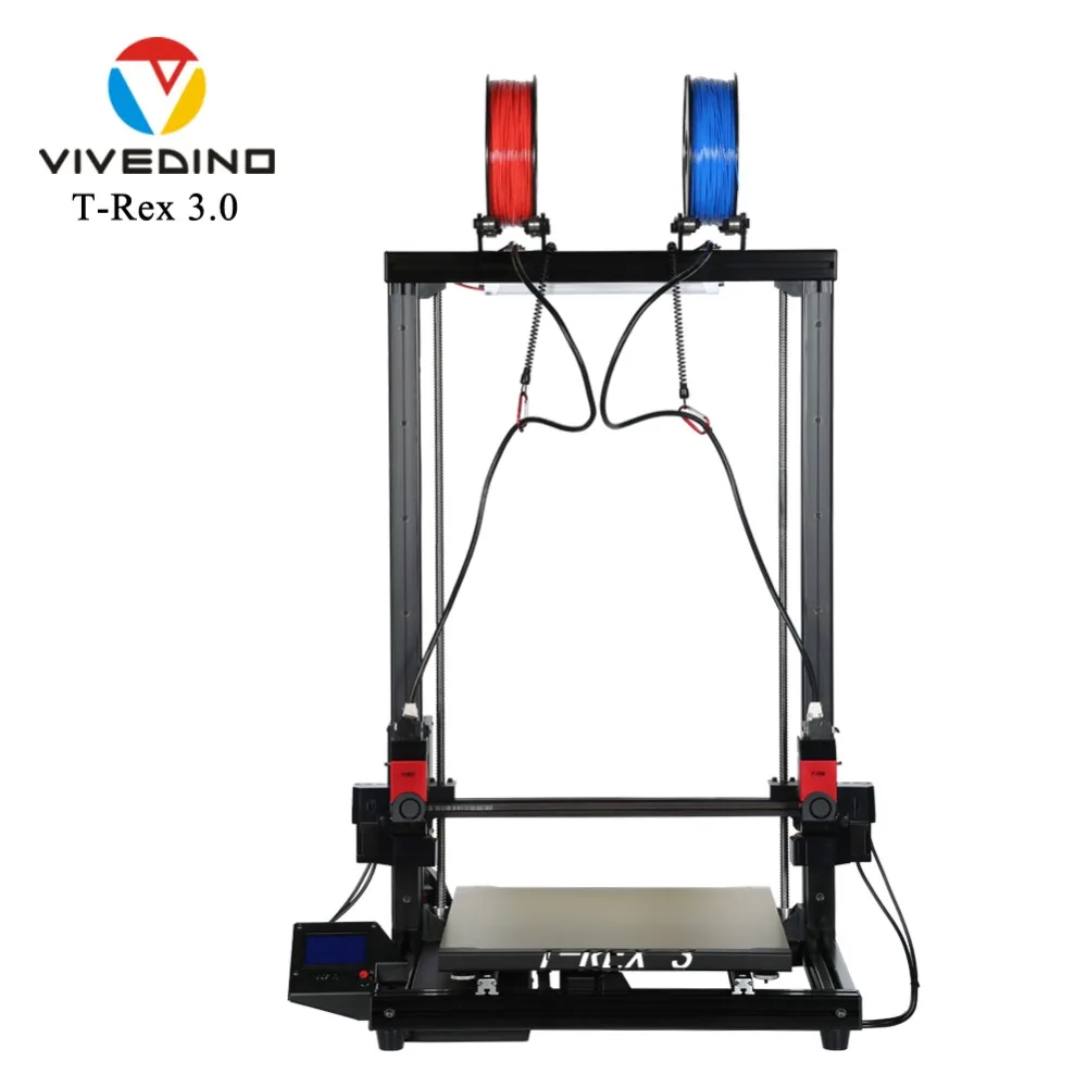 VIVEDINO T Rex 3 + 3D принтер IDEX промышленного класса FDM большого размера|large 3d printer|3d printer3d
