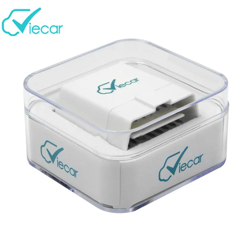 V1.5 ELM327 OBD2 сканер VIECAR Bluetooth 4 0 для Android/IOS/Windows OBD 2 диагностический инструмент