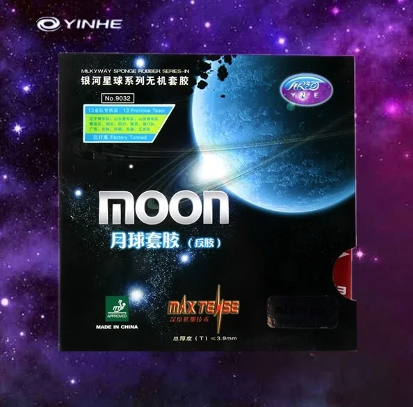 YINHE Galaxy MOON/MOON SPEED Unsticky, Настольный теннис Резина с губкой Pips-in пинг-понг Tenis De Mesa