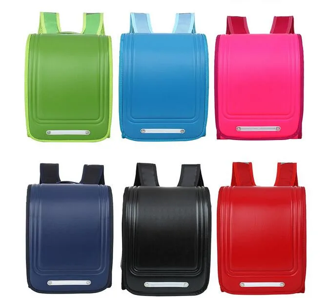 

1 piece bag capcacity candy box hard box PU leather Solid vintage Schoolbag backpack mochilas travel bag