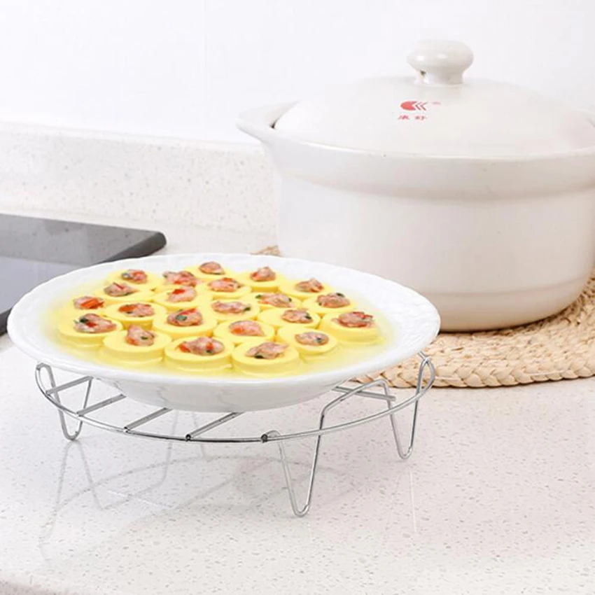 Высокопрочная кастрюля пароварка кухонная посуда круглая из нержавеющей стали