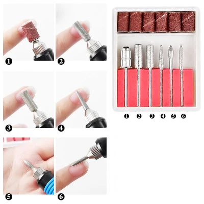 Professional Apparatus For Manicure Machine Electric Nail Drill Bits Set Cutters For Manicure Tools Nail Art Nail Drill Machine
