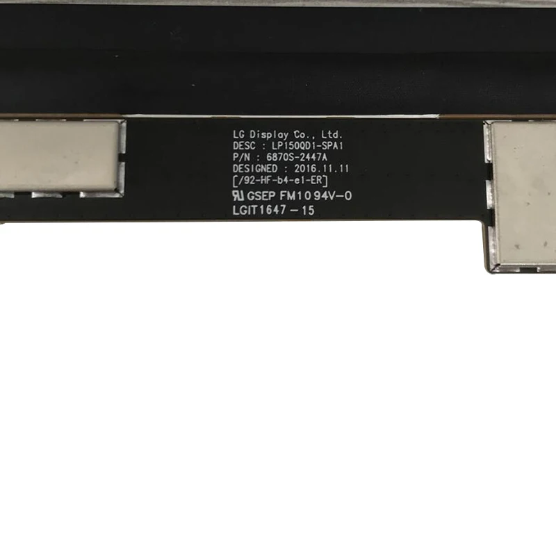 Сенсорный экран в сборе для Microsoft Surface Book 2 15 LCD 1793 LP150QD1 SPA1 сенсорный дигитайзер