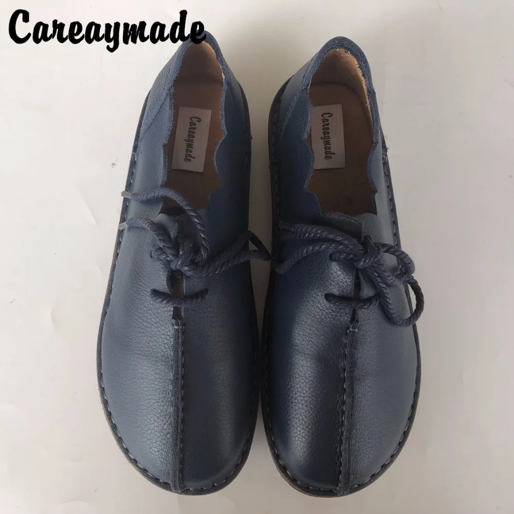 Careaymade/весенняя обувь из натуральной кожи Обувь ручной работы на плоской подошве