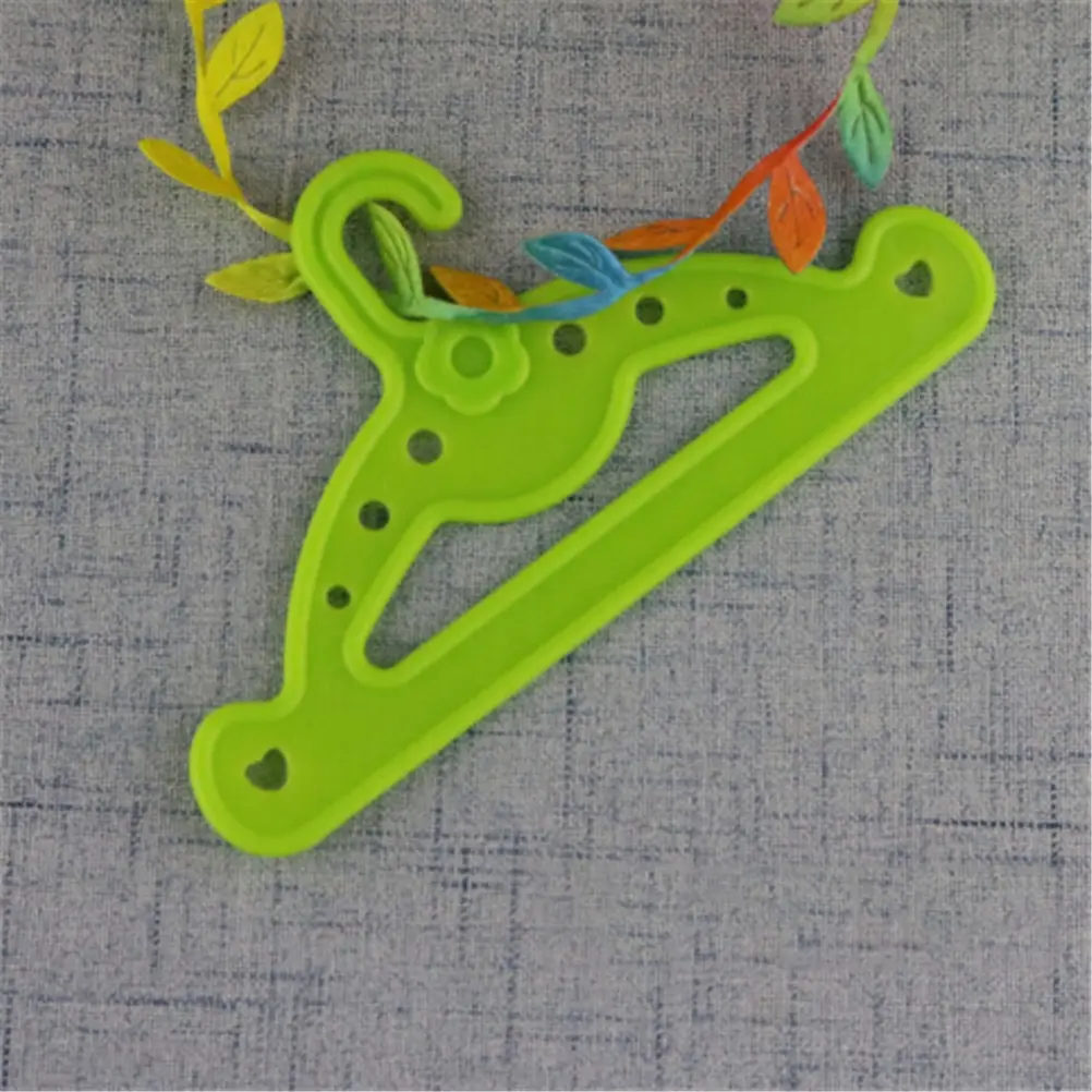 Новинка 5 шт./лот милые розовые вешалки одежда аксессуары для куклы ролевые игры