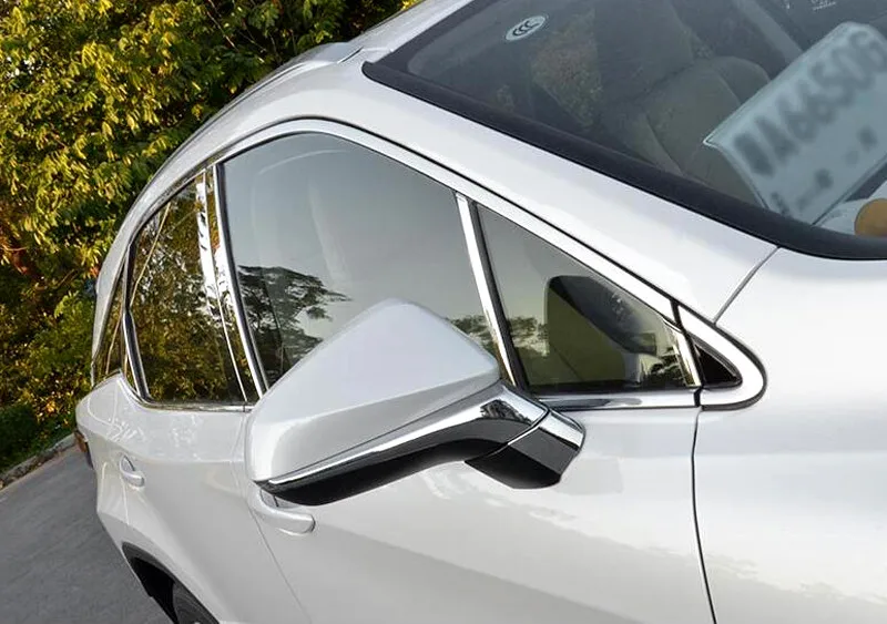 Для LEXUS RX200t RX450h 2016 нержавеющая Центральная отделка оконного порога 12 шт.