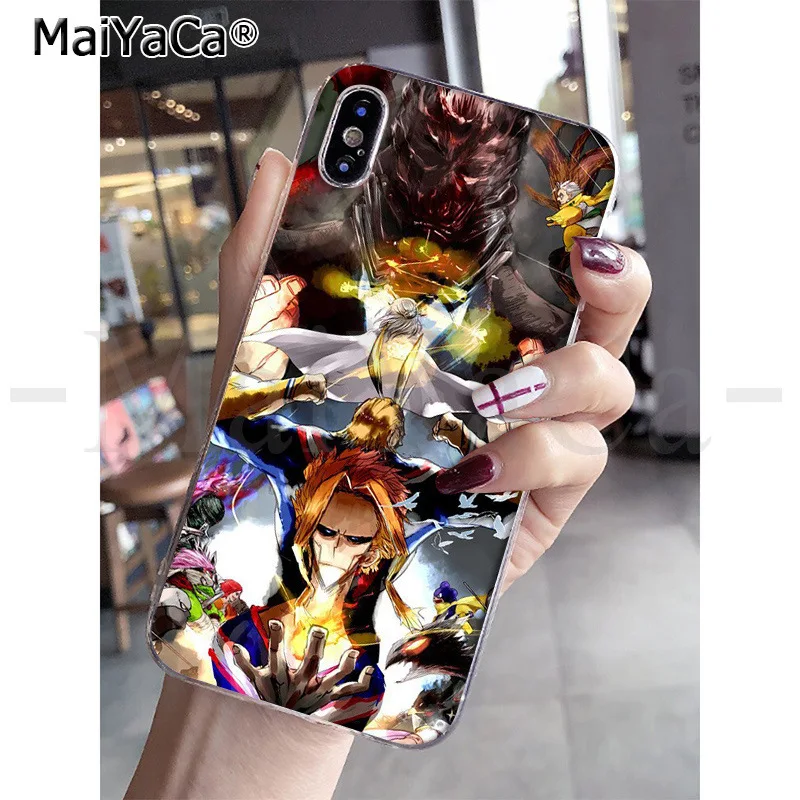 MaiYaCa my hero Academy в продаже! Роскошный крутой чехол для телефона iphone 11 pro 8 7 66S Plus X XS max 10 5S SE XR