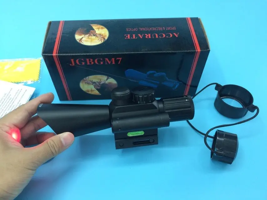 2016 Leupold точная охота м7 4 X 30 прицел красный зеленый Mil Dot глушитель лазерный Riflescope |